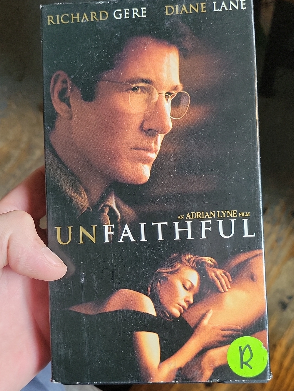 Unfaithful (Movie VHS) - Black